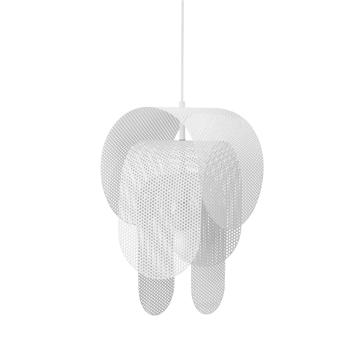 De Superpose hanglamp van Normann Copenhagen in wit