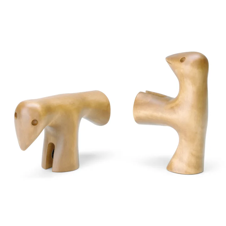 Tijdloze houten figuur van esdoorn