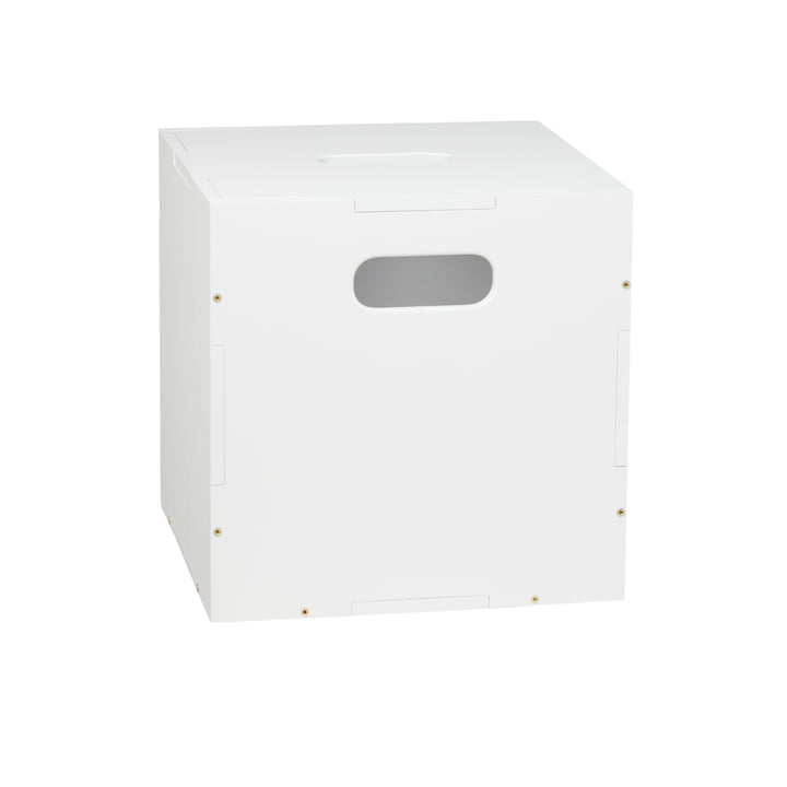 De Cube opbergbox van Nofred in wit