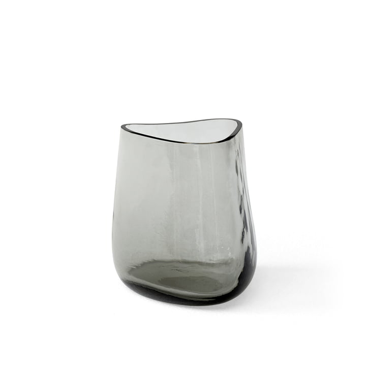 De glazen vaas Collect SC66 van & Tradition, h 16 cm, shadow