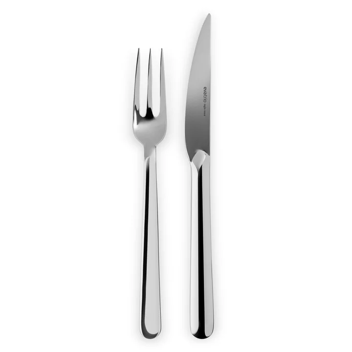 Legio Nova Grillbestekset, roestvrij staal (8 st.) van Eva Trio