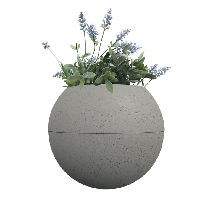 De ballcony bloomball Plantpot van rephorm , beton grijs