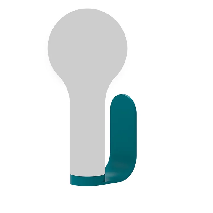 De muurbeugel voor Aplô Outdoor -lamp van Fermob , acapulco blauw