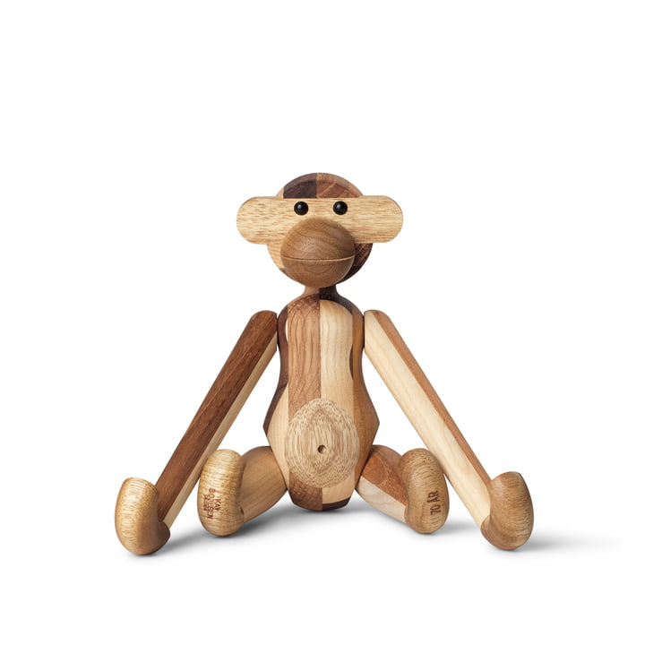 De houten aap klein van Kay Bojesen , Reworked Verjaardagseditie