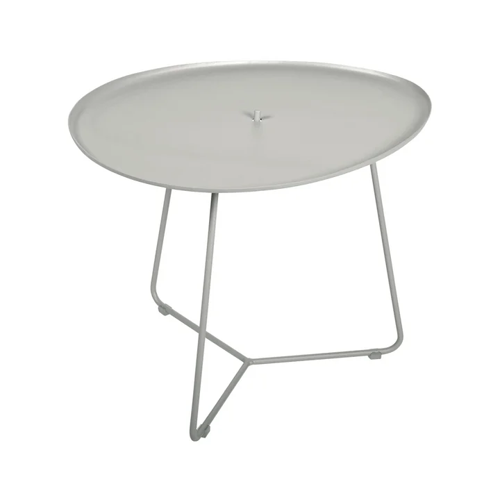 Cocotte Fermob De lage tafel van, H 43,5 cm, kleigrijs