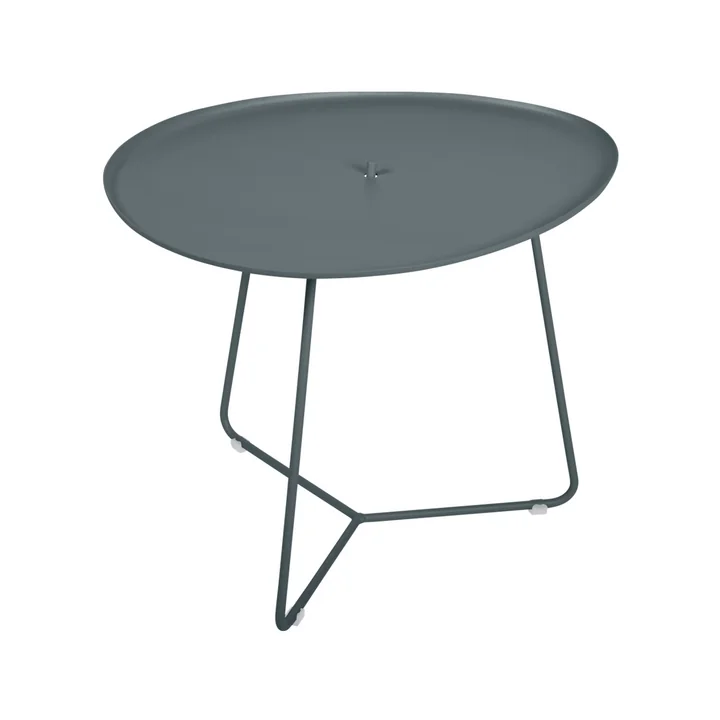 Cocotte Fermob De lage tafel van, H 43,5 cm, dondergrijs