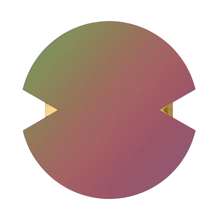 De Verto spiegel van AYTM , Ø 70 cm, rainbow