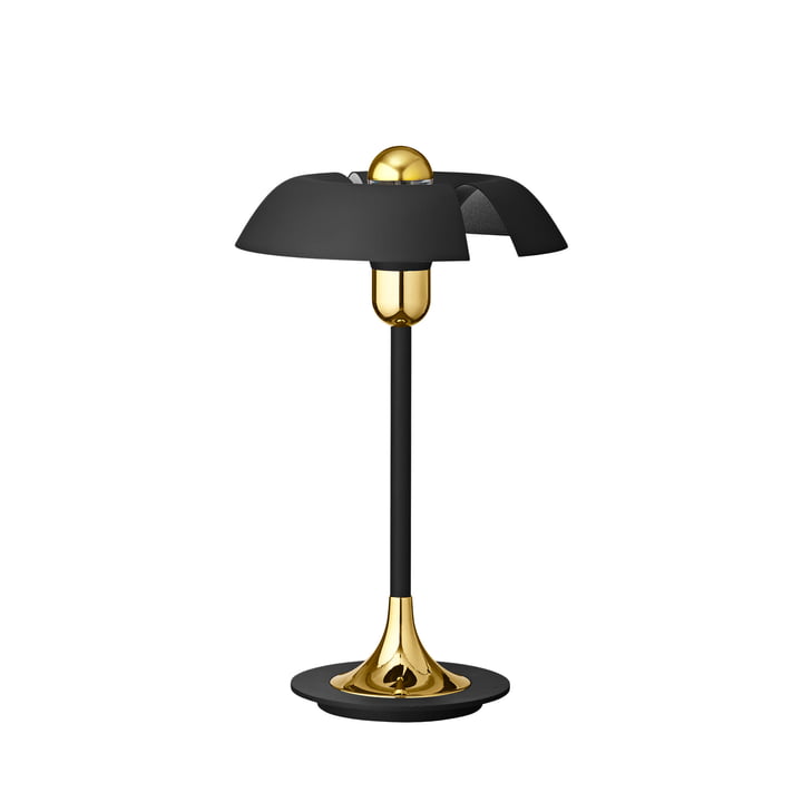 De Cycnus tafellamp van AYTM , Ø 30 x H 46,5 cm, zwart / goud