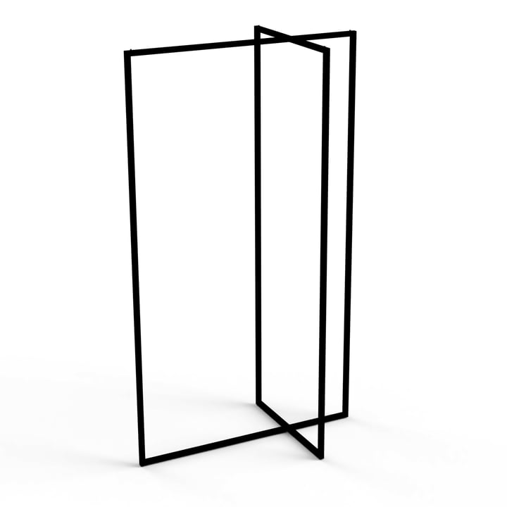 Roomsafari - Modular Frames Staande kapstok, zwart