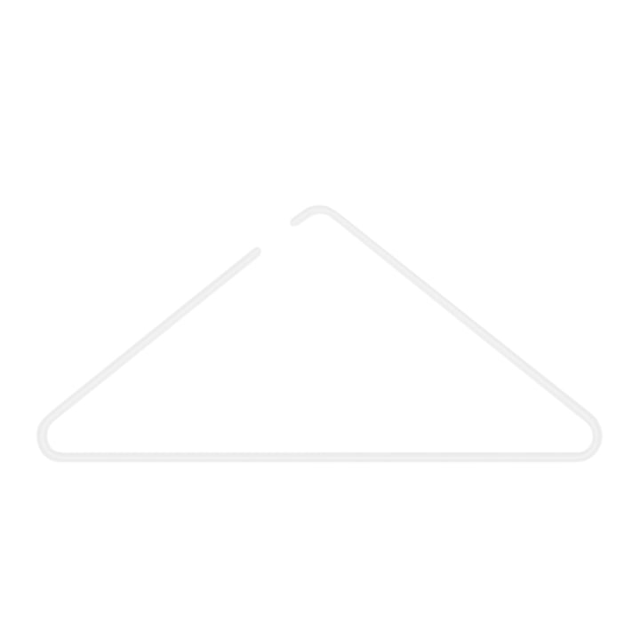 Triangle Kleerhanger in wit van Roomsafari