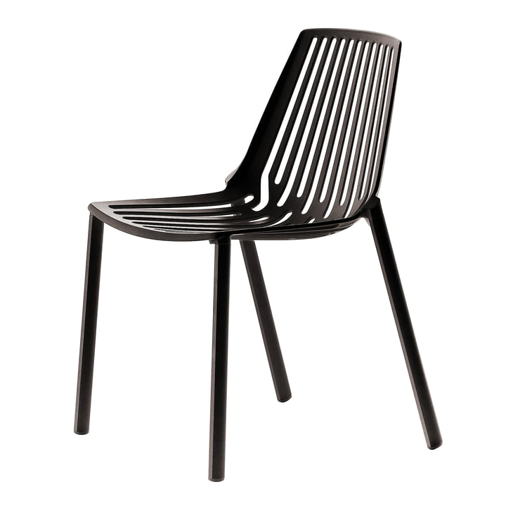 Fast - Rion Stapelbare stoel, zwart