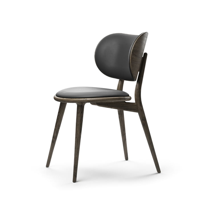 The Dining Chair, eik grijs gebeitst / zwart van Mater