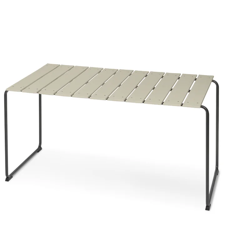 Ocean Tafel, 140 x 70 cm, zand van Mater