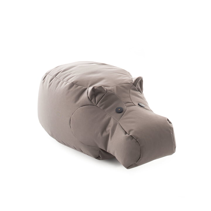 Het Happy Zoo speeldier Hippo van Sitting Bull , grijs-bruin