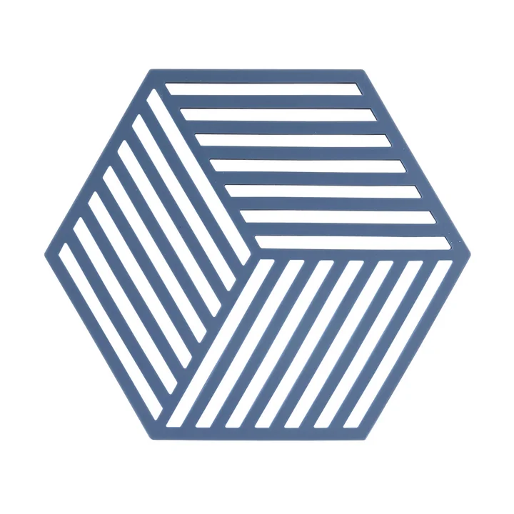 De Hexagon coaster van Zone Denmark , denim