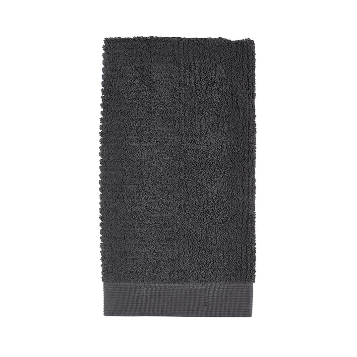 De Classic Handdoek van Zone Denmark , 50 x 100 cm, antraciet