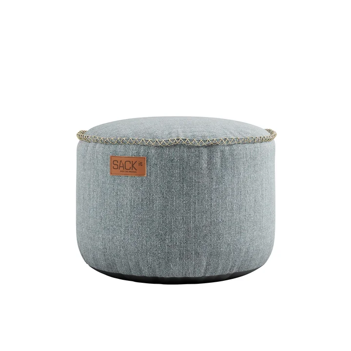 De RETRO it Cobana Drum Outdoor Pouf van SACK it, sand melange