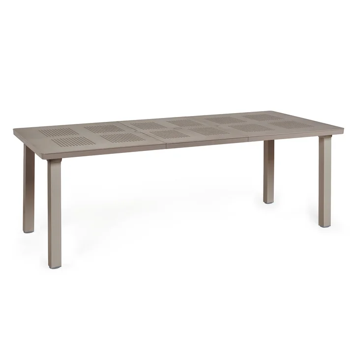 De Levante uitschuifbare tafel van Nardi , 160 / 220 cm, tortora