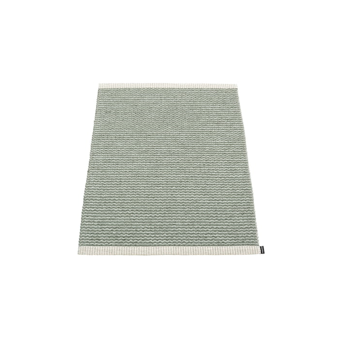 Het Mono tapijt van Pappelina , 60 x 85 cm, sage / army