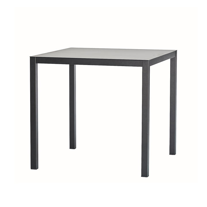 De Aria tafel van Fiam , 140 x 80 cm, zwart
