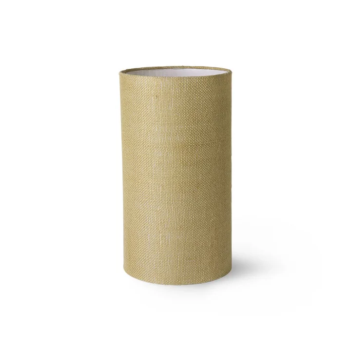 HKLiving - Tafellamp kap jute, Ø 22 cm, jade groen