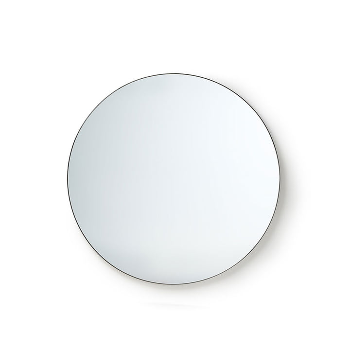 De ronde spiegel van HKliving , Ø 80 cm, zwart