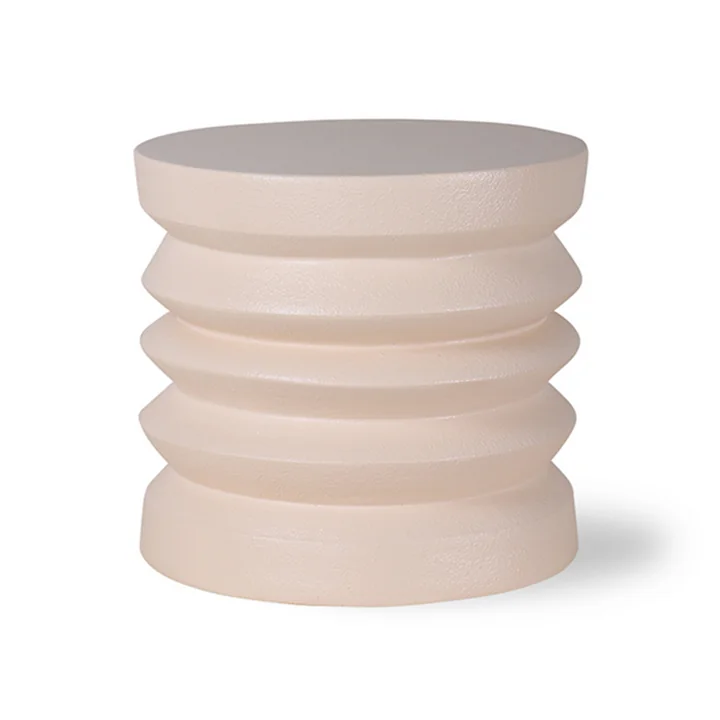 De Terra bijzettafel H 36 cm van HKliving , creme