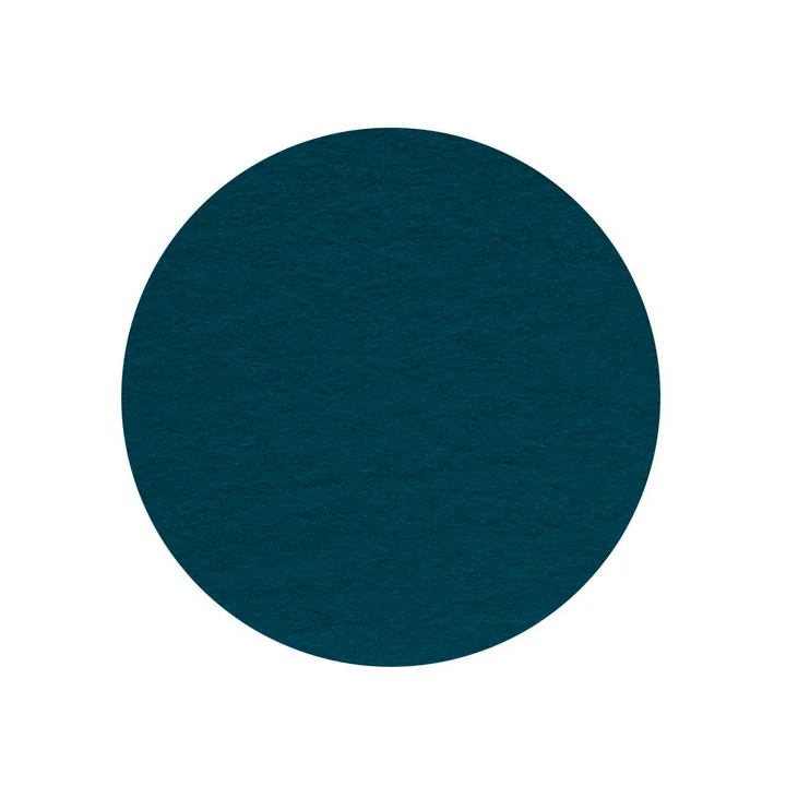 De vilten onderlegger voor de Occo barkruk van Wilkhahn , deep water