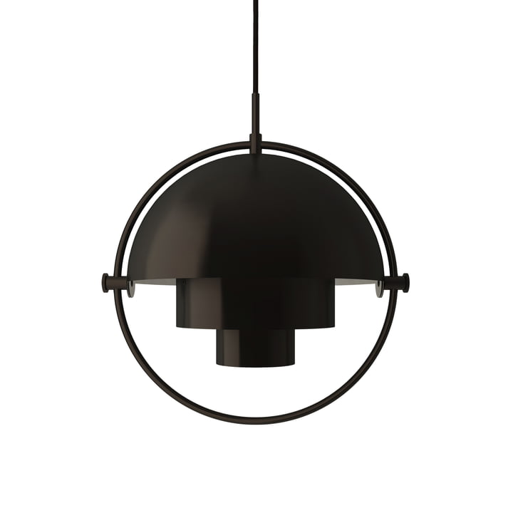 Multi-Lite Hanglamp S Ø 22,5 cm van Gubi in messing / zwart