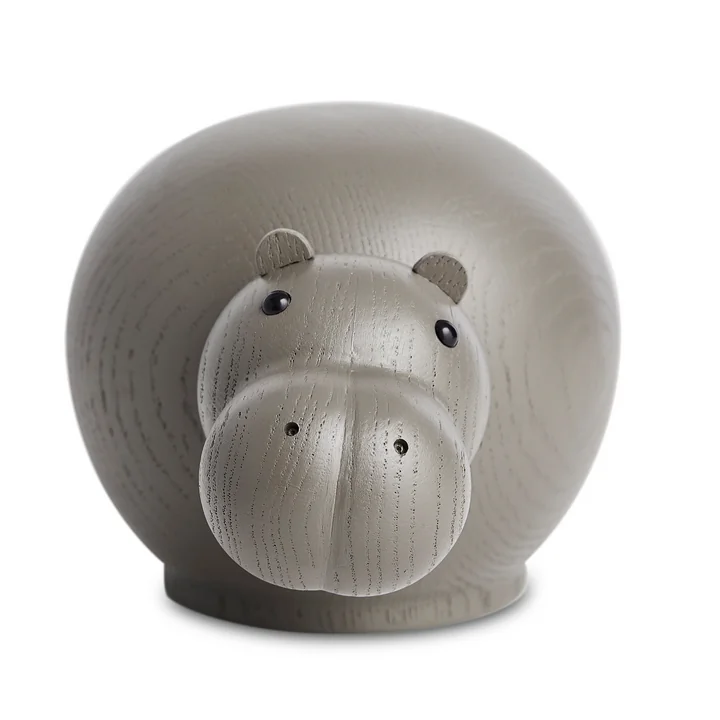 Hibo Hippo medium van Woud in eiken taupe gelakt