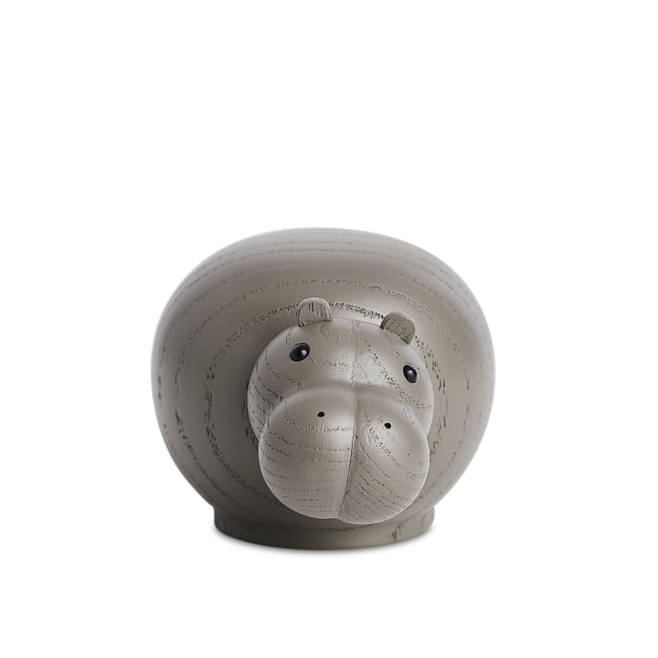 Hibo Hippo Small van Woud in eiken taupe gelakt