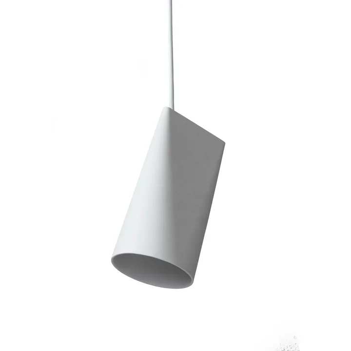 Ceramic Moebe Hanglamp smal uit in wit
