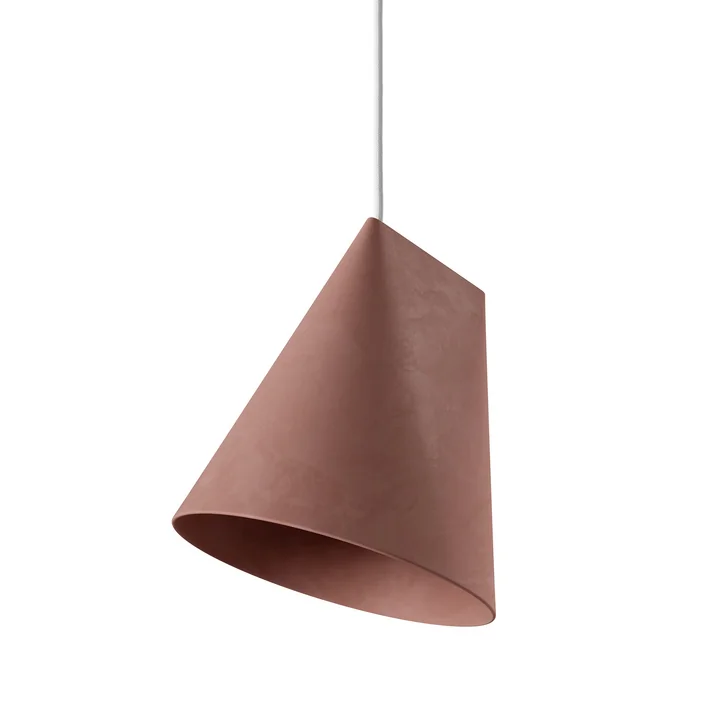Ceramic Moebe Hanglamp breed uit in terracotta