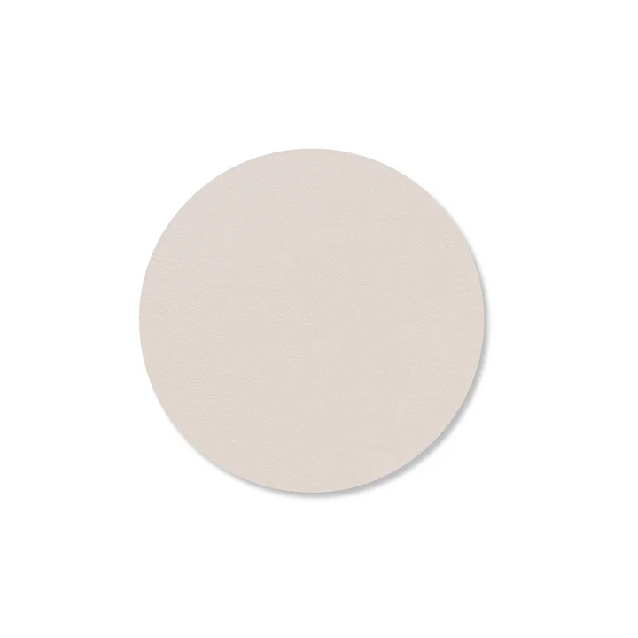 Glasuntersetzer Circle Ø 10 cm van Lind DNA in Nupo soft nude
