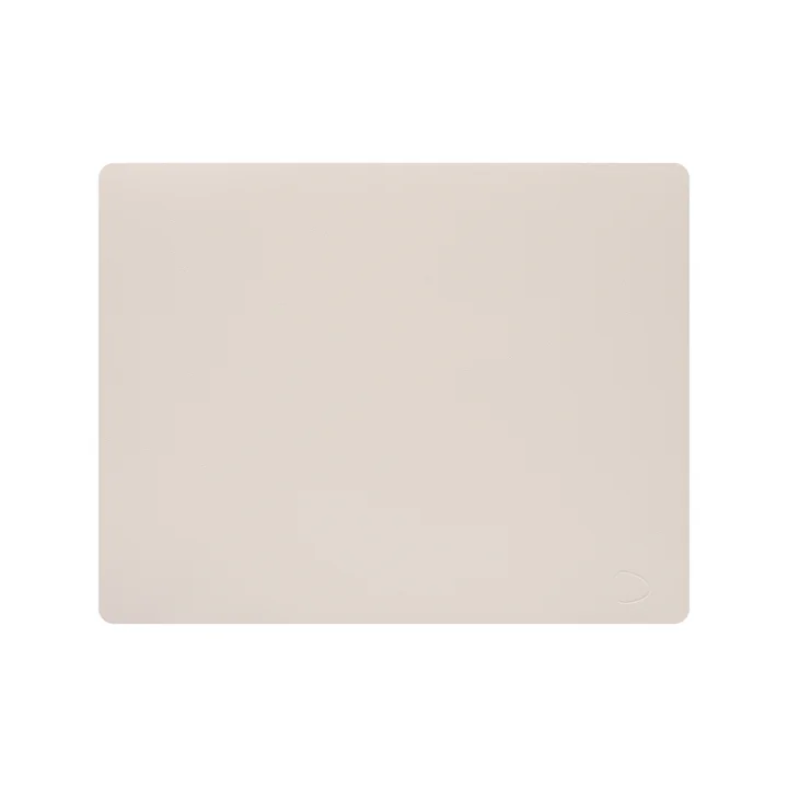 Placemat Square L 35 x 45 cm van Lind DNA in Nupo soft nude