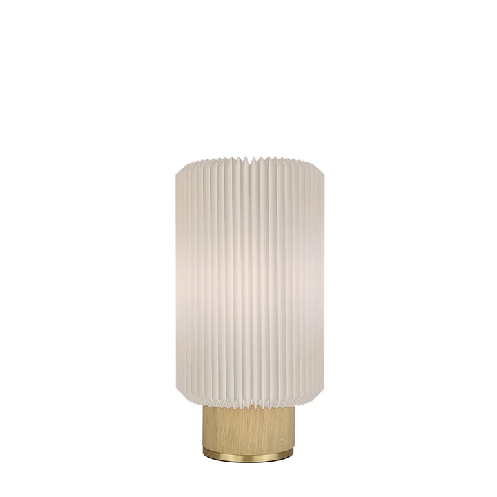 Cylinder Tafellamp klein van Le Klint in licht eiken