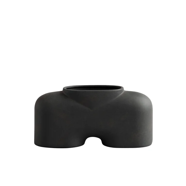 Cobra Fat Medio 101 Copenhagen Vaas uit in de kleur koffie