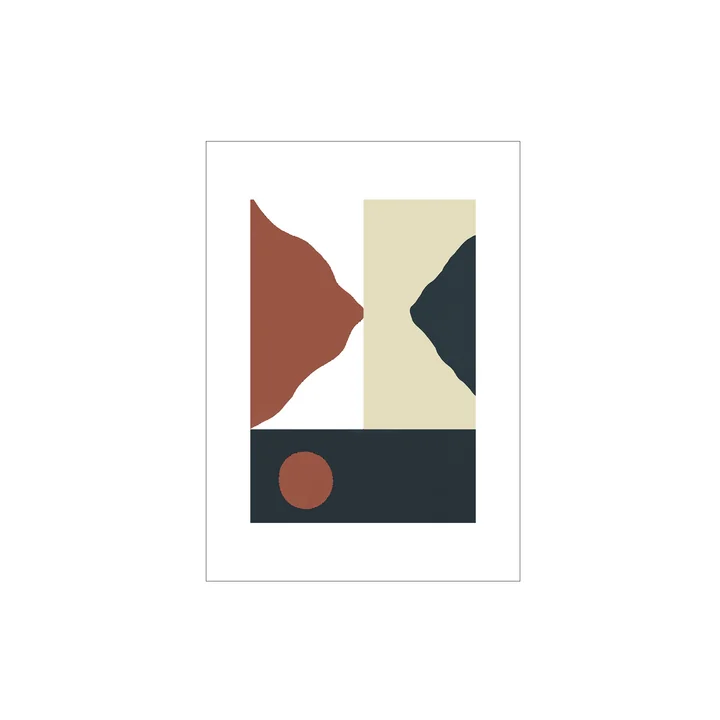 De Big Sur poster van Paper Collective , 30 x 40 cm