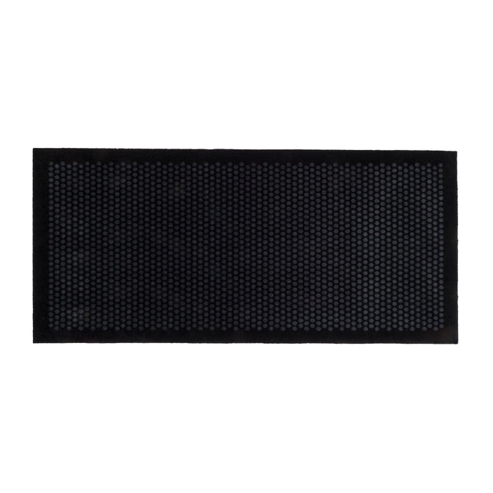 Dot Deurmat 90 x 200 cm van tica copenhagen in zwart/grijs