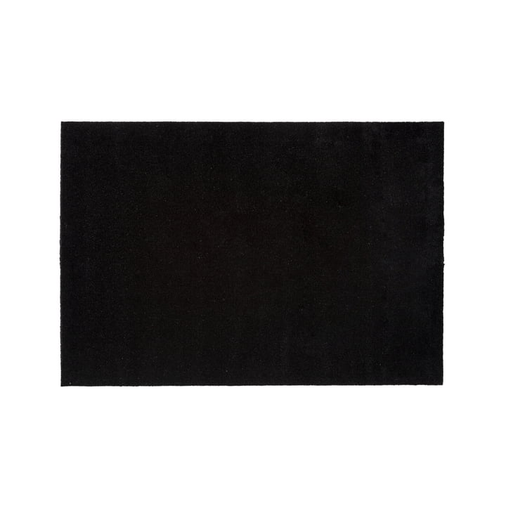 Deurmat 90 x 130 cm van tica copenhagen in Unicolor zwart