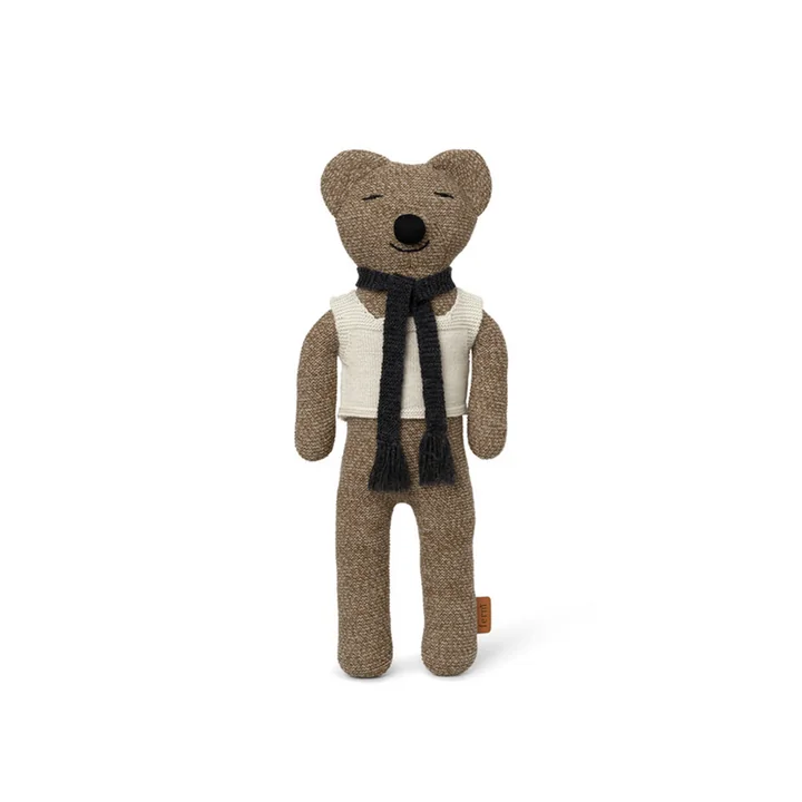 Roy Teddybeer van Ferm Living in de kleur sugar kelp melange