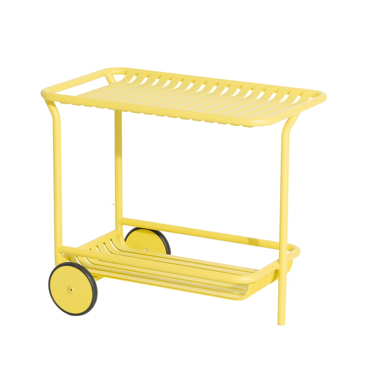 De trolley Week-End Outdoor van Petite Friture , geel