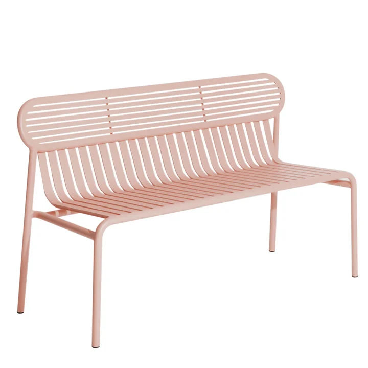 De Week-End Outdoor bank van Petite Friture , blush