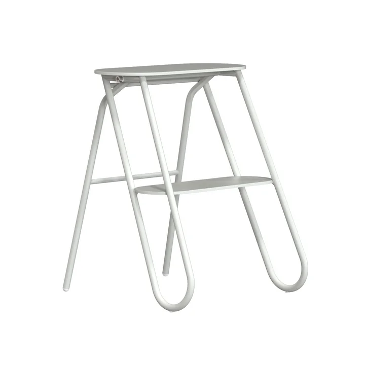 De Bukto opvouwbare opstapkruk van Frost , klein, H 46 cm, wit