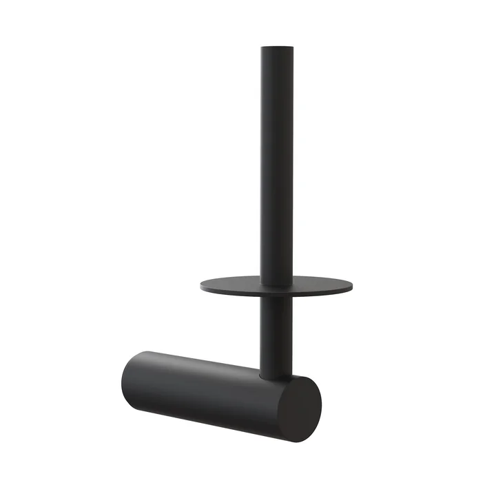 De Nova2 Toiletpapierhouder voor reserverol van Frost , zwart