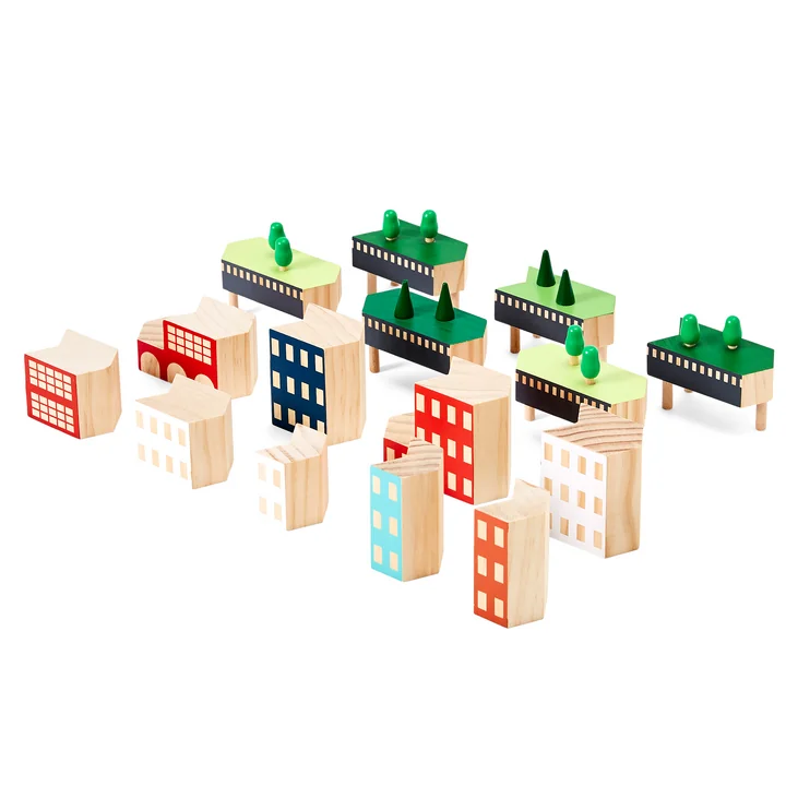 Blockitecture New York City Bouwstenen van Areaware in de Greenway-variant