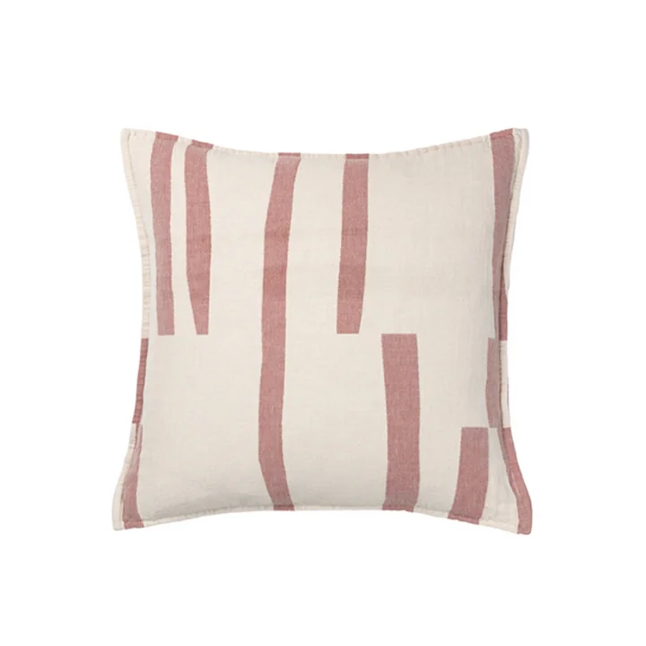 Lyme Grass Kussenhoes 50 x 50 cm van Elvang in roestrood