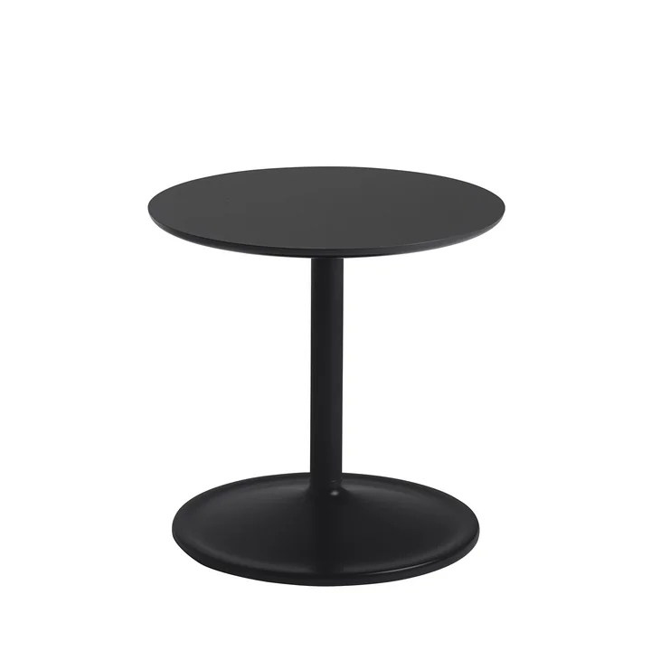 Soft Bijzettafel Ø 41 cm, H 40 cm van Muuto in zwart