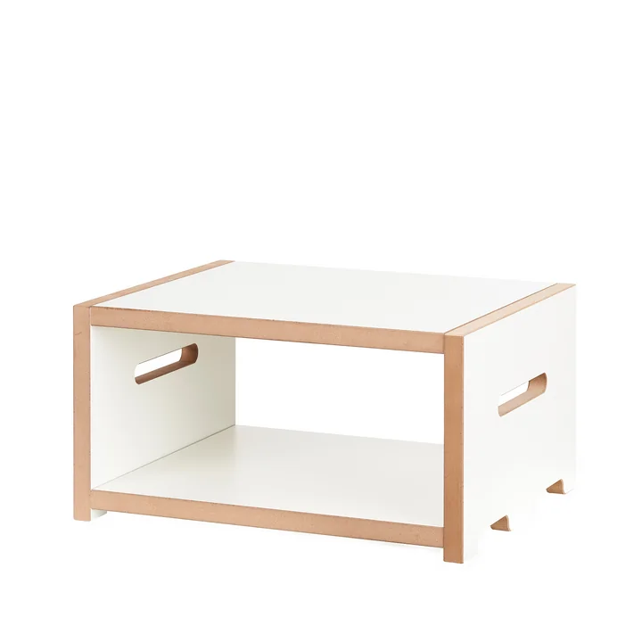 halbstark rekkensysteem basismodule laag van Tojo in wit