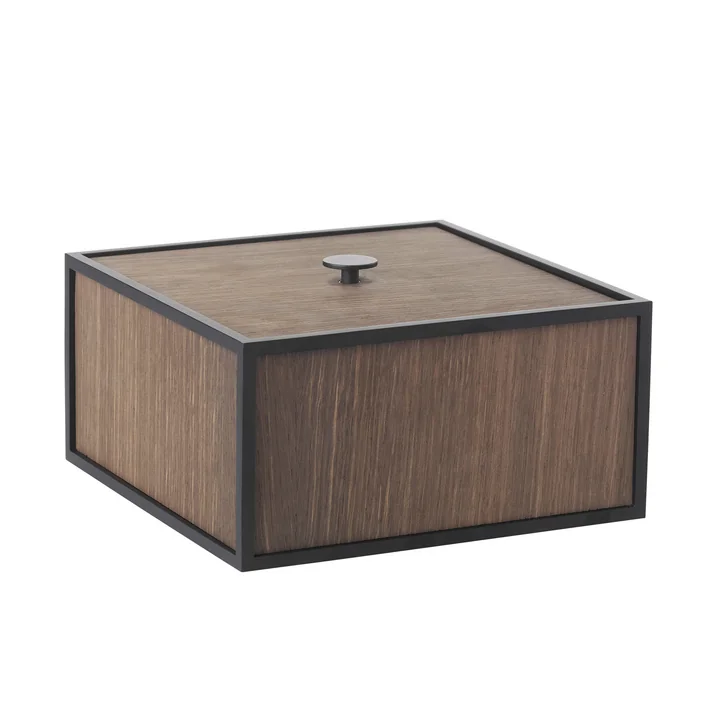 Frame Box 20 van Audo in gerookte eik